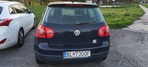 VW Golf V TDI 1,9, 66kW, 3dv - 4