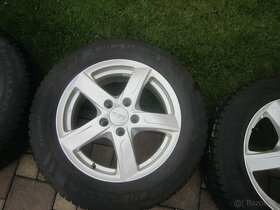 16" AL disky Dezent rozteč 112 so zimnimy pneu 215/60R16 - 4