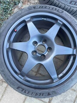 Saab Hirsch performance disky + Michelin alpin 5 225/40 R18 - 4