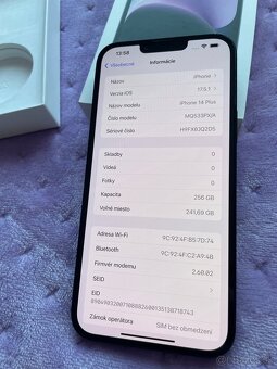 iPhone 14 Plus 256GB Midnight + záruka 1 rok - 4