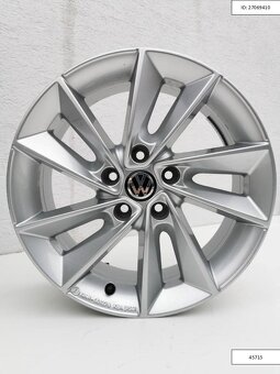 Vw Tiguan, Sharan alu disky 5x112 ET38 R17 6,5J 1248 - 4