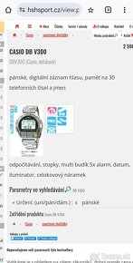 Casio retro hodinky - 4