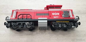 LEGO VLAK 3677, Red Cargo Train - 4