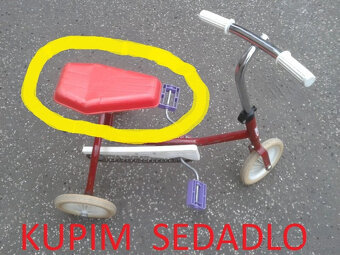 KUPIM SKLADACI BICYKEL ESKA - KUPIM DETSKE AUTICKO - SEDADLO - 4