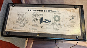 Staré rádio Telefunken 33WLspec - 4