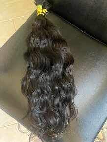Krásne panenské vlasy 50-53cm 118g - 4