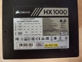 Zdroj ATX CORSAIR HX1000 Platinium 1000W - 4