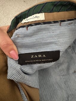 ZARA MAN elegantné nohavice - 4