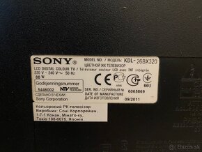 Predám starši televízor SONY BRAVIA KDL-26BX320 - 4