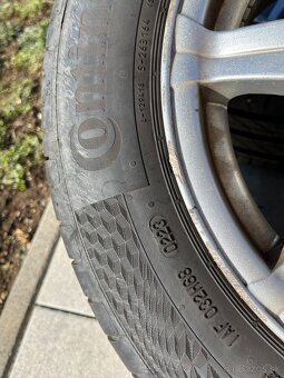 Sada letných kolies 185 / 60 R14 Continental - 4