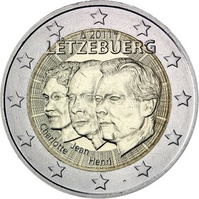 euromince - pamatne dvojeurove mince LUXEMBURSKO - 4