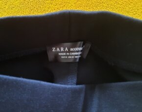 Nové nohavice Zara s ozdobným pásom - 4