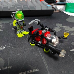LEGO Morský/vodný mix auto pobrežnej hliadky+skúter, ponorka - 4
