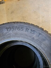 Predám nove zimné pneumatiky Continental 195/65 R15 91T - 4