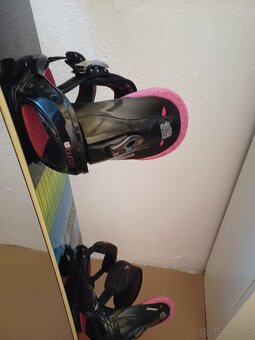 156 cm snowboard BURTON JEREMY JONES Rock love + viazko - 4