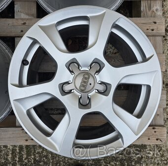 ORIGINÁL AUDI HLINÍKOVÉ DISKY 5x112 R16 - 4