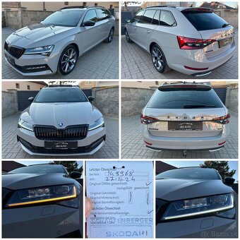 Škoda SUPERB SPORTLINE 4x4 2.0TDi DSG 147kW ŤAŽNÉ/WEBASTO - 4