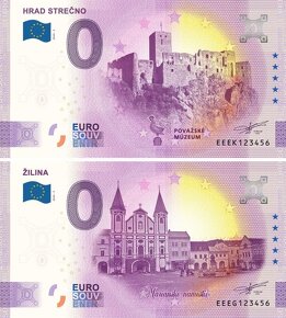 0 € / 0 euro souvenir bankovky 2024 - 4