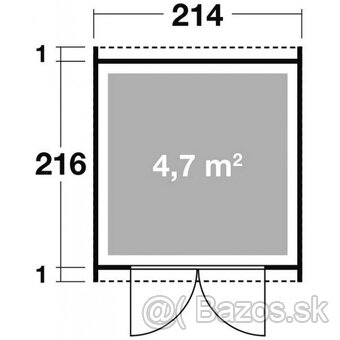 Záhradný domček - už poskladaný - 4
