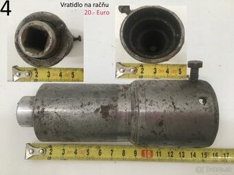 Závitníky a vratidlá NAREX Czechoslovakia - 4