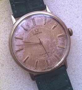 OMEGA Geneve kalibr 601, rok vyroby1969, zlacene, funkcni. - 4