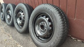 Plechové originál DISKY + ZIMNÉ PNEU- OPEL CORSA C R13 4x100 - 4