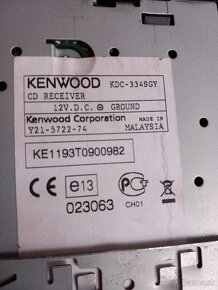 Skoda felicia Stredovy panel,radio kenwood - 4