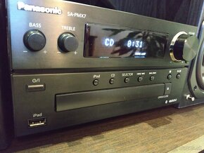 Predám stereo audio systém Panasonic SA-PMX 7 - 4