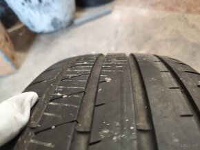 Predám alu disky 5x112 r17 volkswagen phoenix s letnými pneu - 4