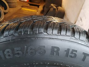 4x zimné pneumatiky Continental 185/65 r15 - 4