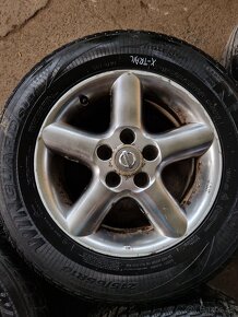 Predám elektrony, kolesa z Nissan x-trail t30,  215/65 R16 - 4