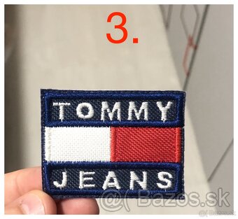 Nášivky - Tommy Hilfiger - nové, nepoužité - 4