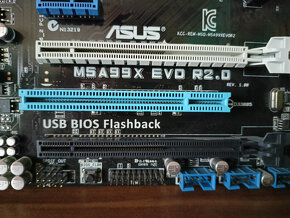 Herná doska ASUS M5A99X EVO R2.0 - AMD 990X, socket AM3+ - 4