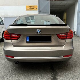 Spoiler na BMW 3 GT a 6 GT - F34/G32 - čierny lesk - 4