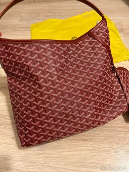 Goyard kabelka Bohéme Hobo - burgundy (GO2) - 4