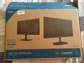 AOC 22 LCD Monitor - B2 series - 22B2H - 4