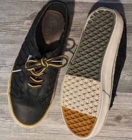 Vans čierne kožené tenisky č.38 - 4