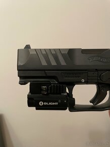 Kydex púzdro OWB Walther PDP 4” svetlo olight pl 2 mini val - 4