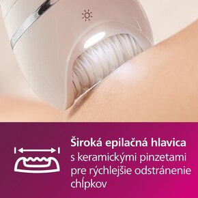 Epilátor Philips s keramickými diskami - 4