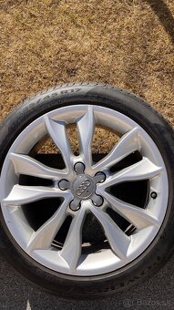 Predám originálne disky Audi s pneumatikami 225/45 R17 - 4