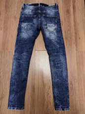 Nohavice dzinsy skinny vel 30 - 4