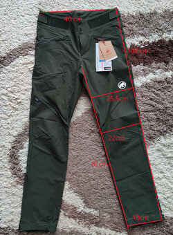 Nové turistické nohavice Mammut Courmayeur SO Pants Men - 4