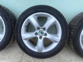 Škoda ALU disky R15 5x100 195/55 zimne - 4