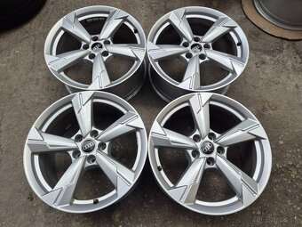 5x112 r18 ET39 x 8J elektróny originál AUDI + ŠKODA,VW,SEAT - 4