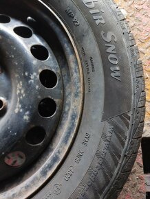 Preda zimnu sadu plechove + 4x 195/65R15 Matador - 4