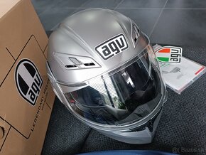 MOTOCYKLOVÁ PRILBA AGV COMPACT ST E2205 - MATT GREY L - 4