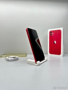 iPhone 11 128GB RED NOVÁ BATÉRIA KOMPLET PRÍSLUŠENSTVO - 4