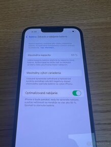 Predám iPhone 13 128GB MIDNIGHT, DOBRÝ stav, VOLNY - 4