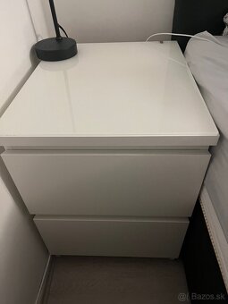 Ikea Malm nočné stolíky a komoda - 4