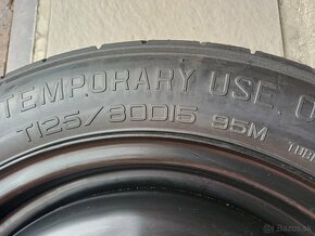 Dojazdové koleso úzke--Kia,Hyundai--4Jx15-ET-30–5x114,3 - 4